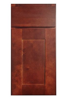 Inox Stock Cabinetry Style - Cinnamon Shaker